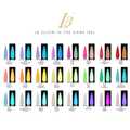 LB GLOW in the Dark Gel Professional Collection (G01-24)