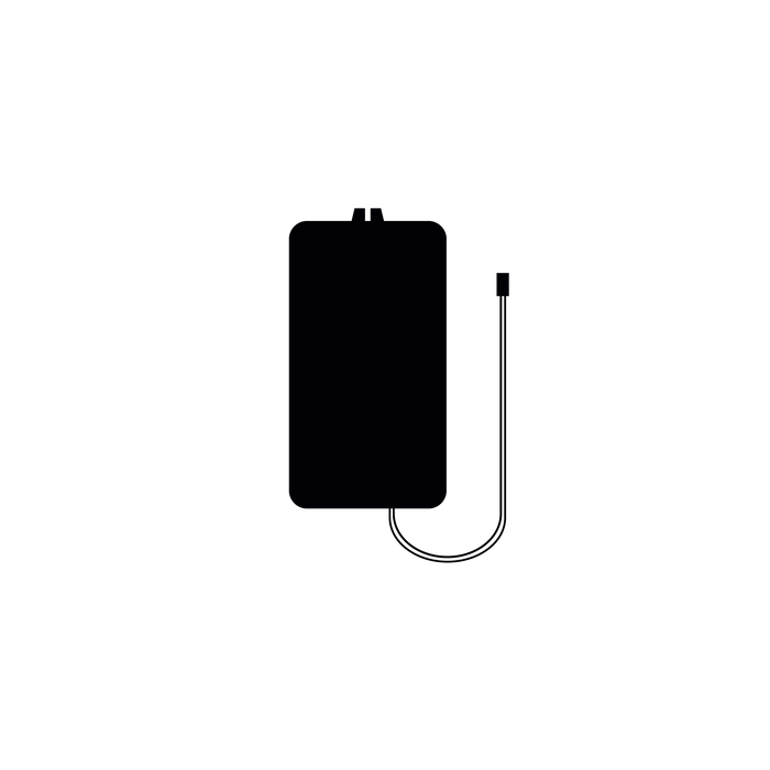 LED Konverter Mini MD BI 500mA (ohne Abdeckkappe) von GRAU, kompakt, funktional, präzises Design für modernes Lichtkonzept.