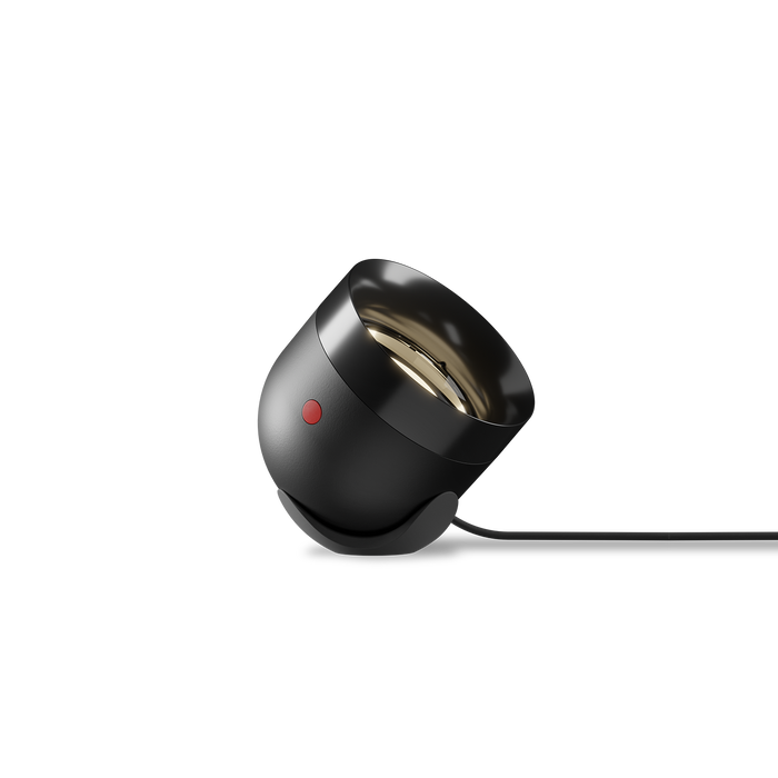 Love Focus von GRAU, flexibler Aluminium-Scheinwerfer mit dimmbarem Licht und modernem minimalistischen Design.