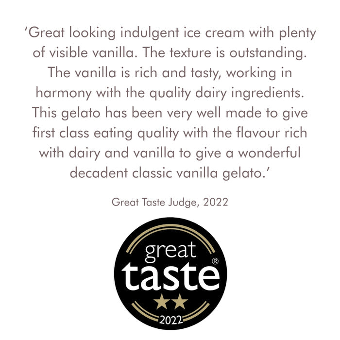 Madagascan vanilla gelato – 500ml