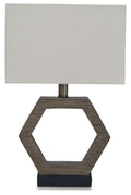 Marilu Gray Dark Poly Table Lamp