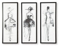 Mckerrick Black / White Wall Art Set