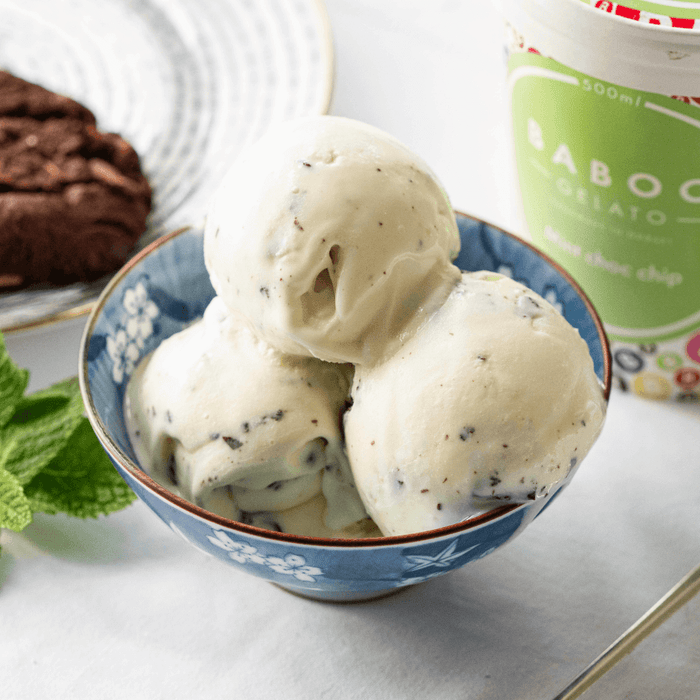 Mint choc chip gelato – 500ml