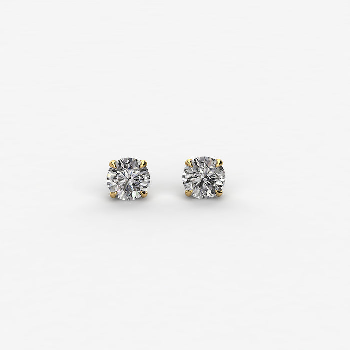Moissanite Stud Earring