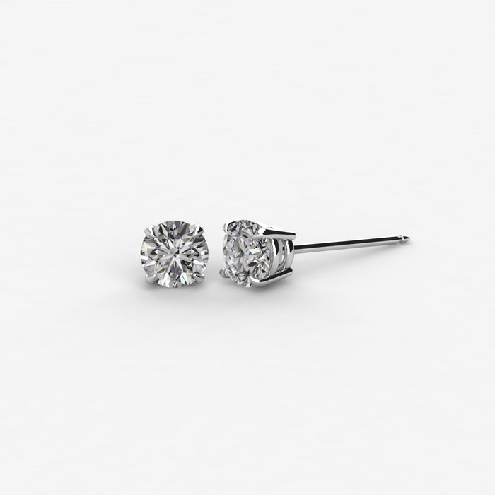 Moissanite Stud Earring