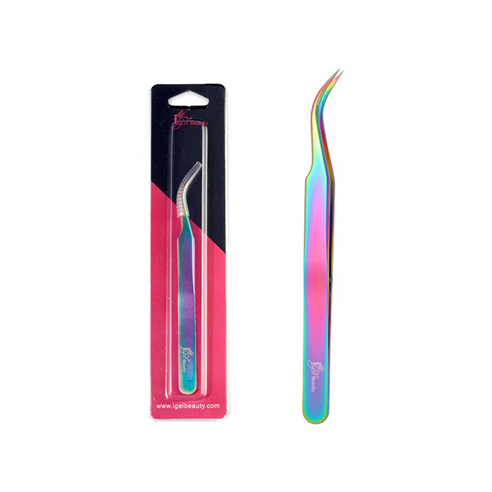 Nail Art Tweezer - Curved