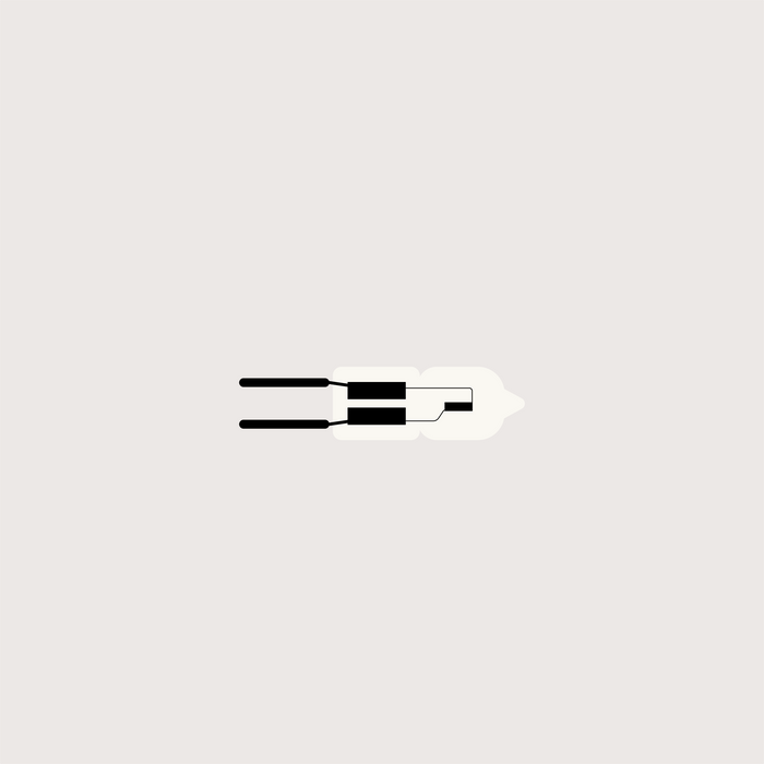 NV-HALOGENLAMPE/Bulb G 6,35, 35W 12V Standard von GRAU B2C zeigt klare G6,35 Stiftsockel und präzises minimalistisches Design.
