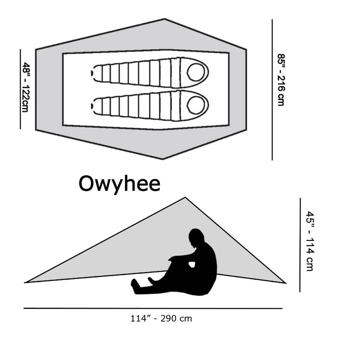 owyhee tarp Layout specifications.