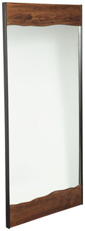 Panchali Brown / Black Floor Mirror