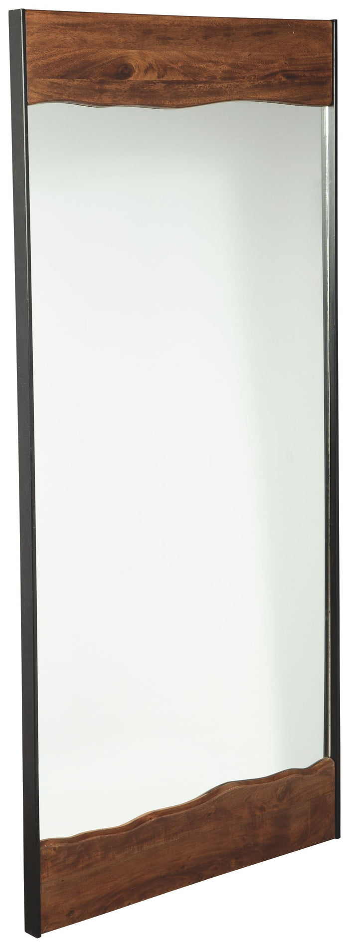 Panchali Brown / Black Floor Mirror