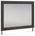 Parlayon Charcoal Bedroom Mirror