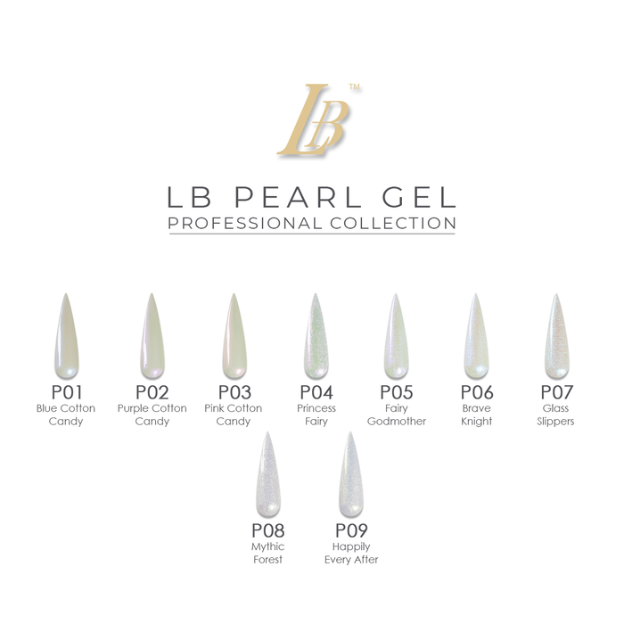Pearl Gel Professional Collection (P1-9)