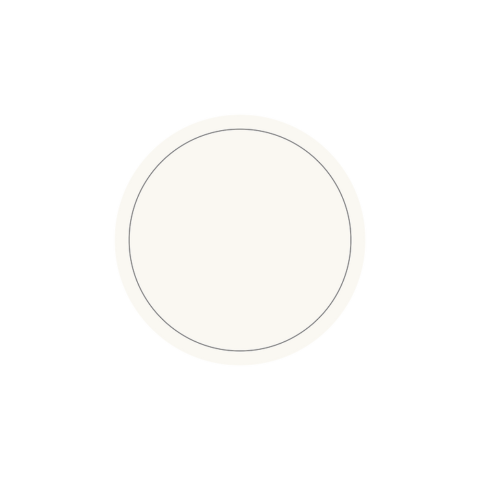 Porzellanscheibe Dance von GRAU, elegante runde Designerleuchte mit minimalistischem Design und weichem, warmem LED-Licht.