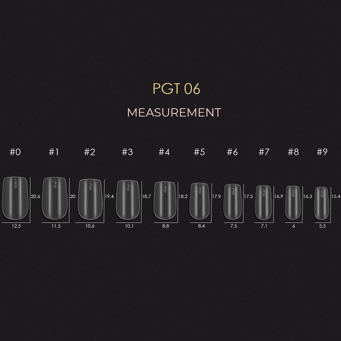 Pro Gel Tips - PGT06 Short Square