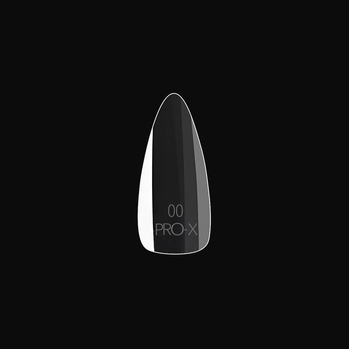 PRO-X Soft Gel Nail Tips 08 - Natural Stiletto Medium