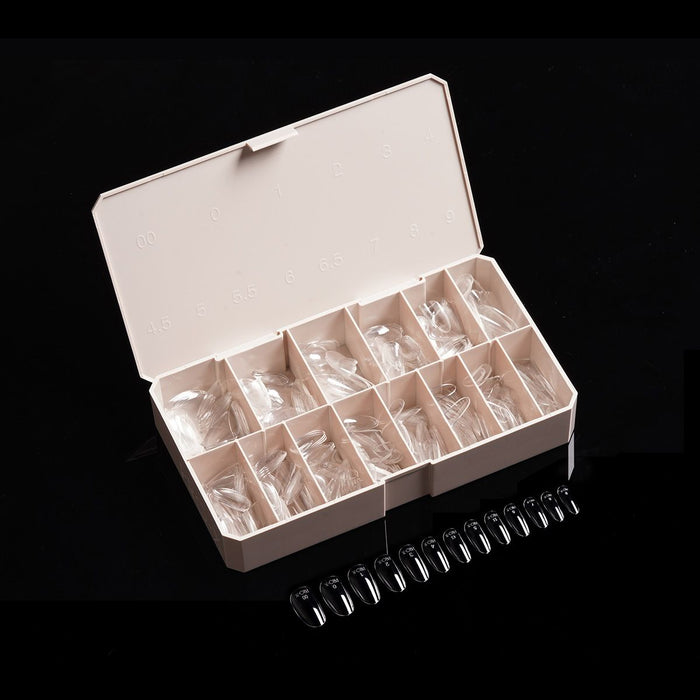 PRO-X Soft Gel Nail Tips 23 - Natural Round Medium