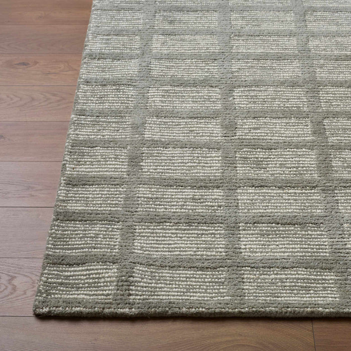 Pumoma Green Modern Minimalist Handmade Area Rug