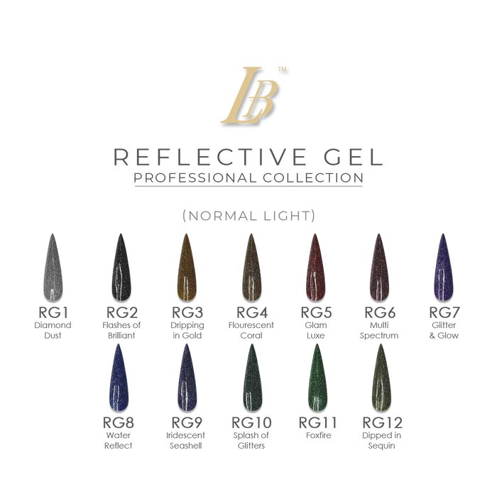 Reflective Gel Professional Collection (RG01-12)