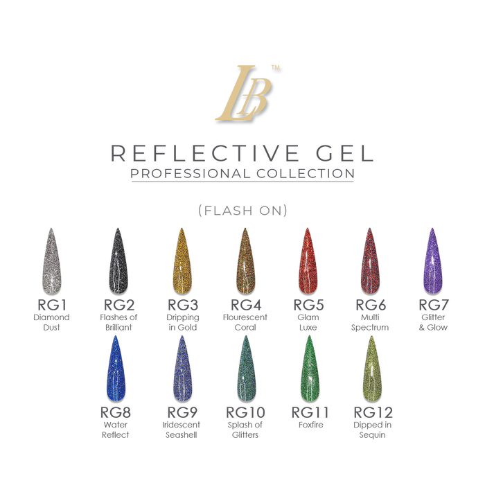 Reflective Gel Professional Collection (RG01-12)
