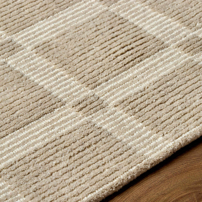 Rofoki Sandstone Modern Minimalist Handmade Area Rug