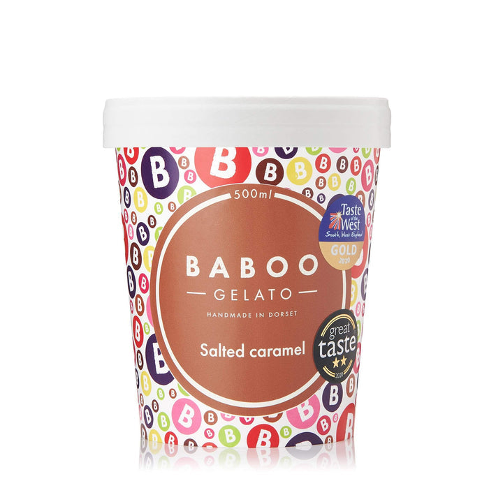 Salted caramel gelato – 500ml