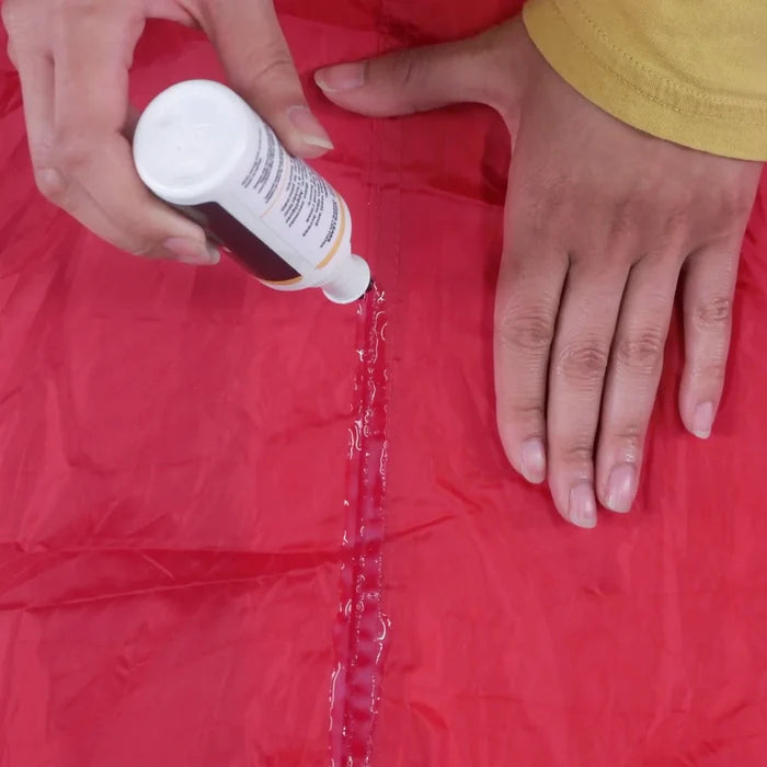 Seam Grip FC seam sealer application