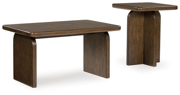 Shawbeck Medium Brown Occasional Table Set