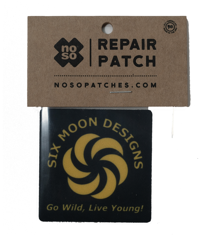 NoSo Logo Patch packaging
