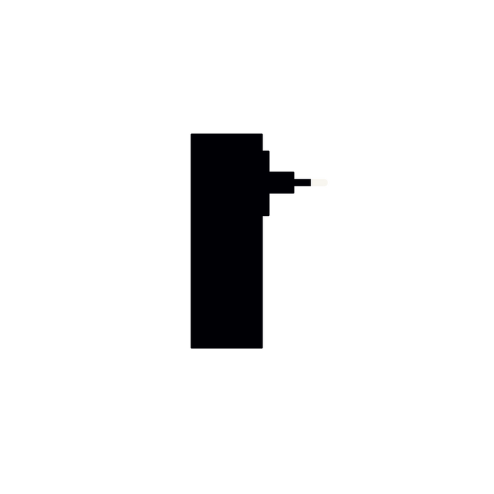 Steckertreiber von GRAU in elegantem Grau mit klarer Formgebung, hochwertigem Material und präziser LED-Beleuchtung.