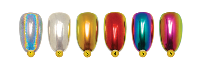 SUPERNOVA Nail Pigments Chrome Kit - iGel Beauty