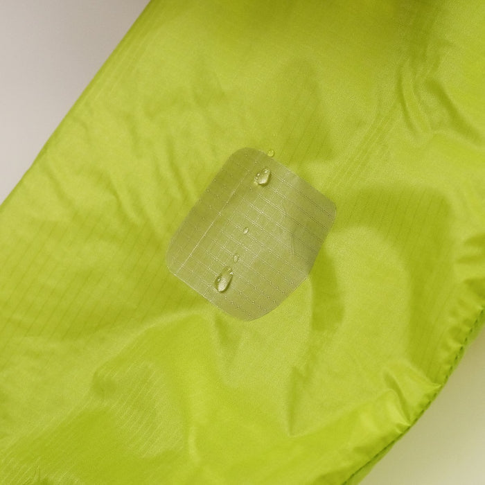 Tenacious Tape Silnylon Patches in use
