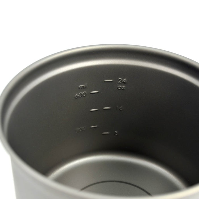 Titanium 900ml D115mm Pot - view 3
