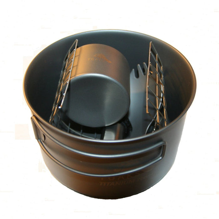 Titanium Alcohol Stove Cook System with 700ml Pot - view 3