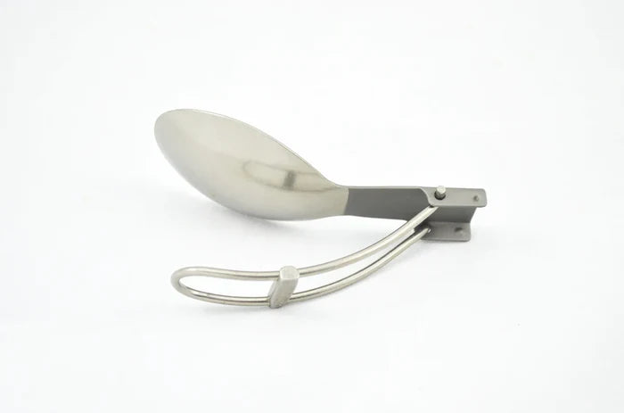 Titanium Folding Spoon - view 2