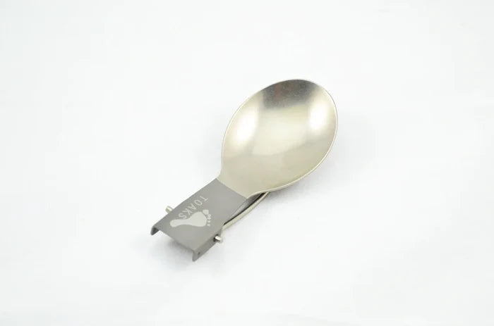 Titanium Folding Spoon - view 3