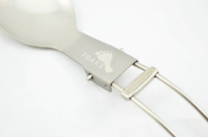 Titanium Folding Spoon - view 4