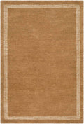 Tufape Brown Modern Minimalist Handmade Area Rug