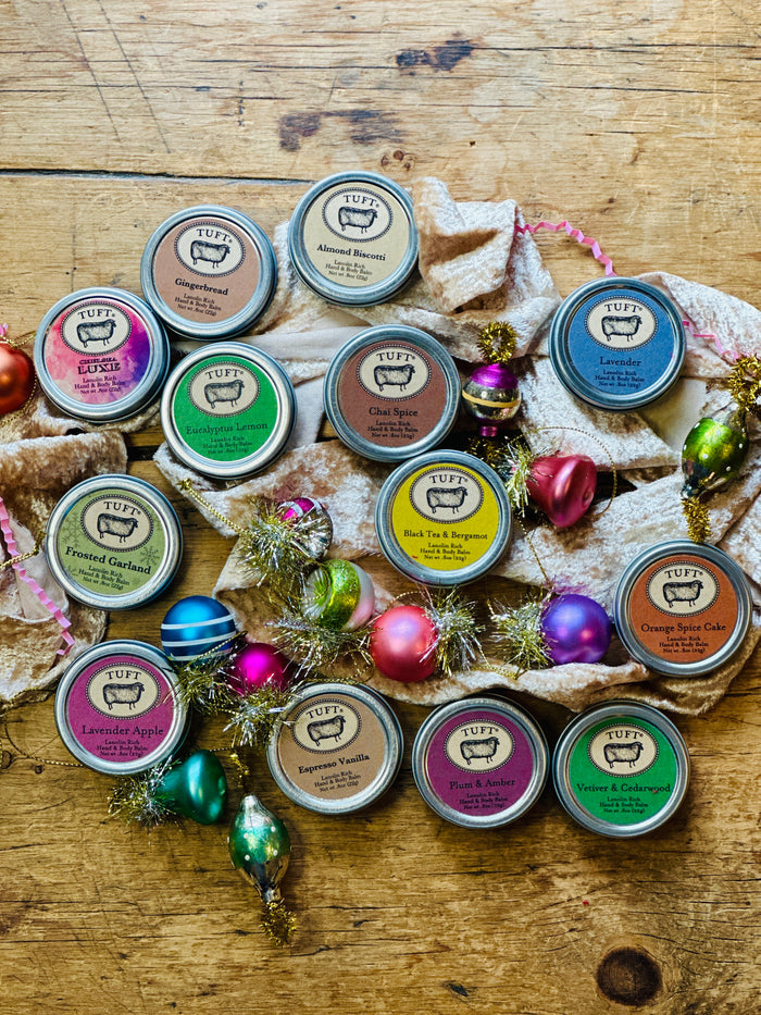 Tuft Woolens Hand & Body Balm Tins