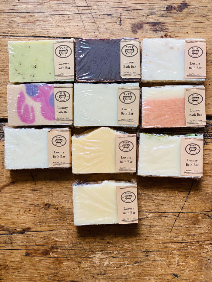 Tuft Woolens Luxury Bath Bar