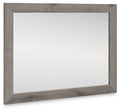 Urbanoore Brown Gray Bedroom Mirror