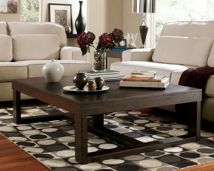 Watson Dark Brown Rectangular Cocktail Table