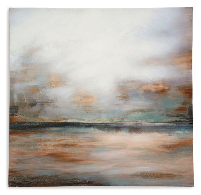 Weatheridge Grey / Gold Wall Art