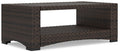 Windglow Brown Rectangular Cocktail Table