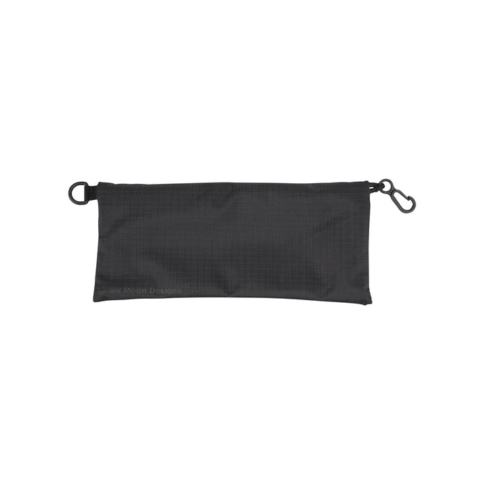 Showing the back of the Small Zip Pouch